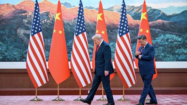 Президенты США и Китая - Sputnik Беларусь