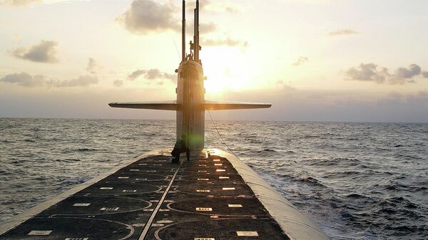 Баллистическая ракетная подводная лодка класса Огайо  - Sputnik Беларусь