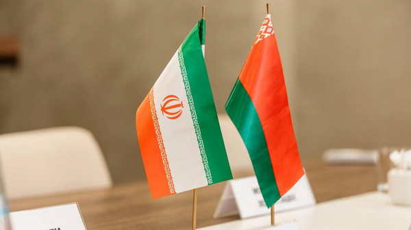 Флажки Беларуси и Ирана Флажки Беларуси и Ирана - Sputnik Беларусь