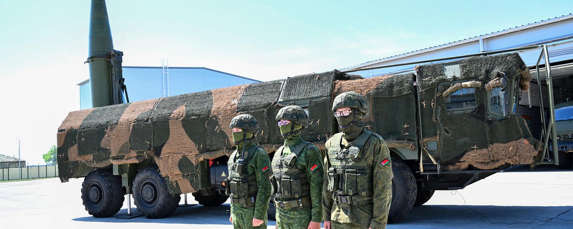 Искандер-М у ракетнай часці ў Асіповіцкім раёне Магілёўскай вобласці - Sputnik Беларусь, 1920, 21.05.2026