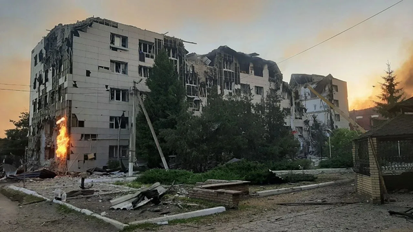 ВСУ атаковали учебный корпус и общежитие Старобельского профессионального колледжа педуниверситета в ЛНР.  - Sputnik Беларусь