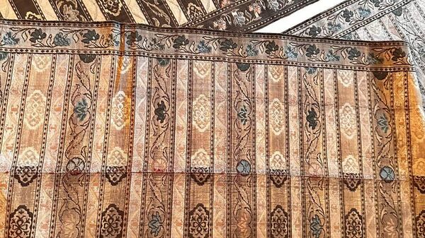 Редкий Слуцкий пояс XIX века появился в Национальном художественном музее - Sputnik Беларусь