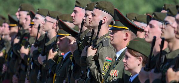 Церемония присяги в Борисове - Sputnik Беларусь