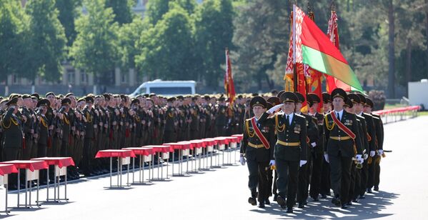Церемония присяги в Борисове - Sputnik Беларусь
