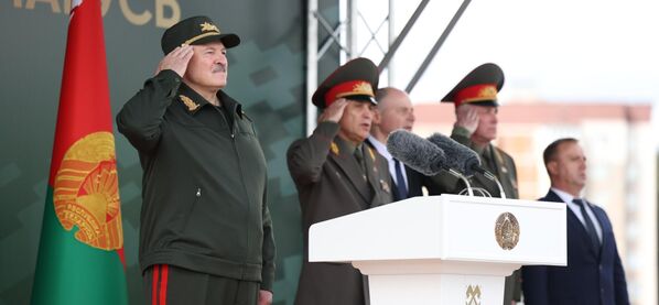 Церемония присяги в Борисове - Sputnik Беларусь