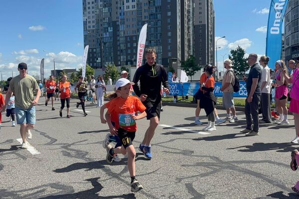 Полумарафона One Run в Минске Полумарафона One Run в Минске - Sputnik Беларусь