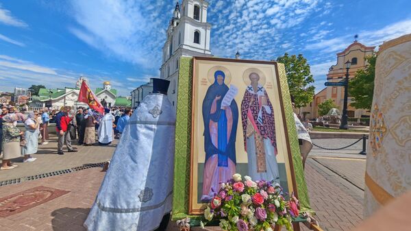 Крестный ход в Минске - Sputnik Беларусь