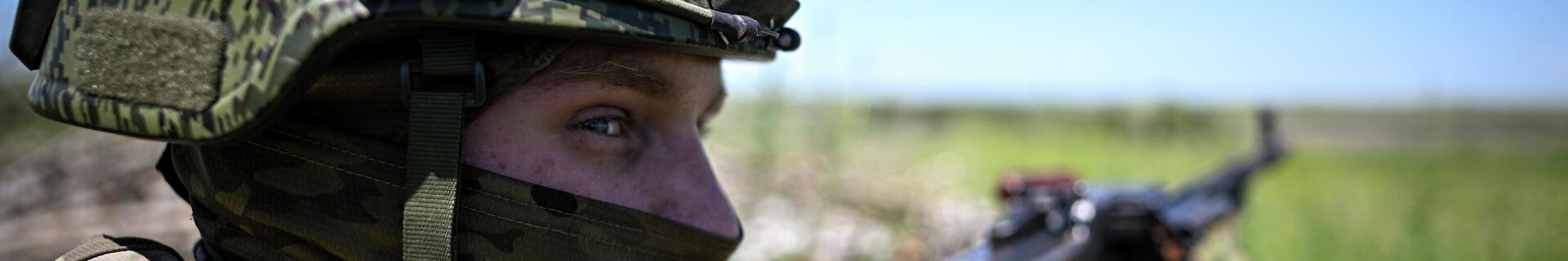 Военнослужащие 40-й бригады морской пехоты группировки войск Восток на направлении Гуляйполе в зоне СВО - Sputnik Беларусь, 1920, 19.02.2022