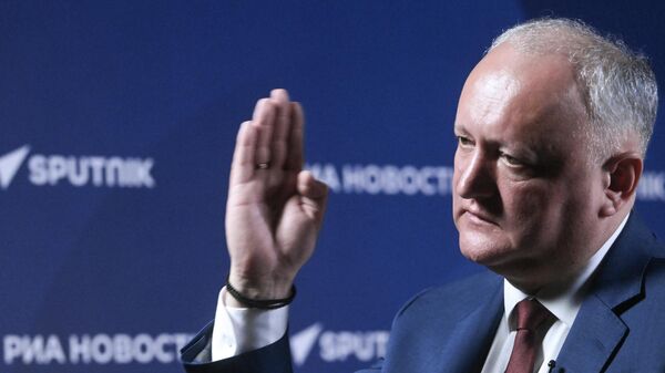 Экс-президент Молдовы Игорь Додон - Sputnik Беларусь
