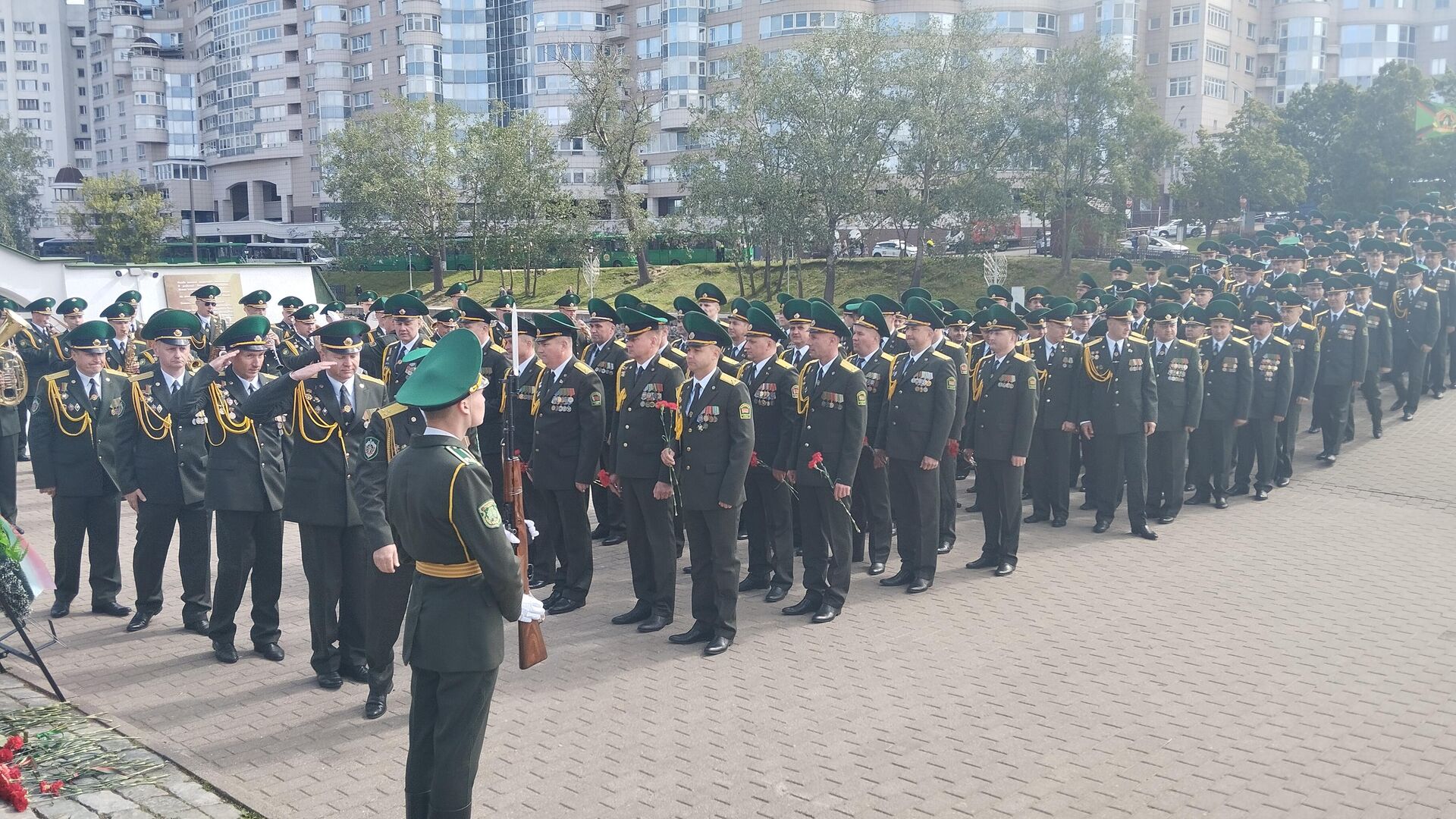 Торжественные мероприятия, посвященные Дню пограничника, проходят в Минске - Sputnik Беларусь, 1920, 28.05.2026