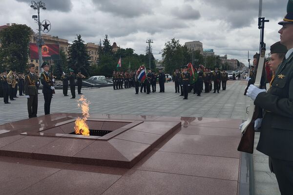 Торжественные мероприятия, посвященные Дню пограничника, проходят в Минске - Sputnik Беларусь