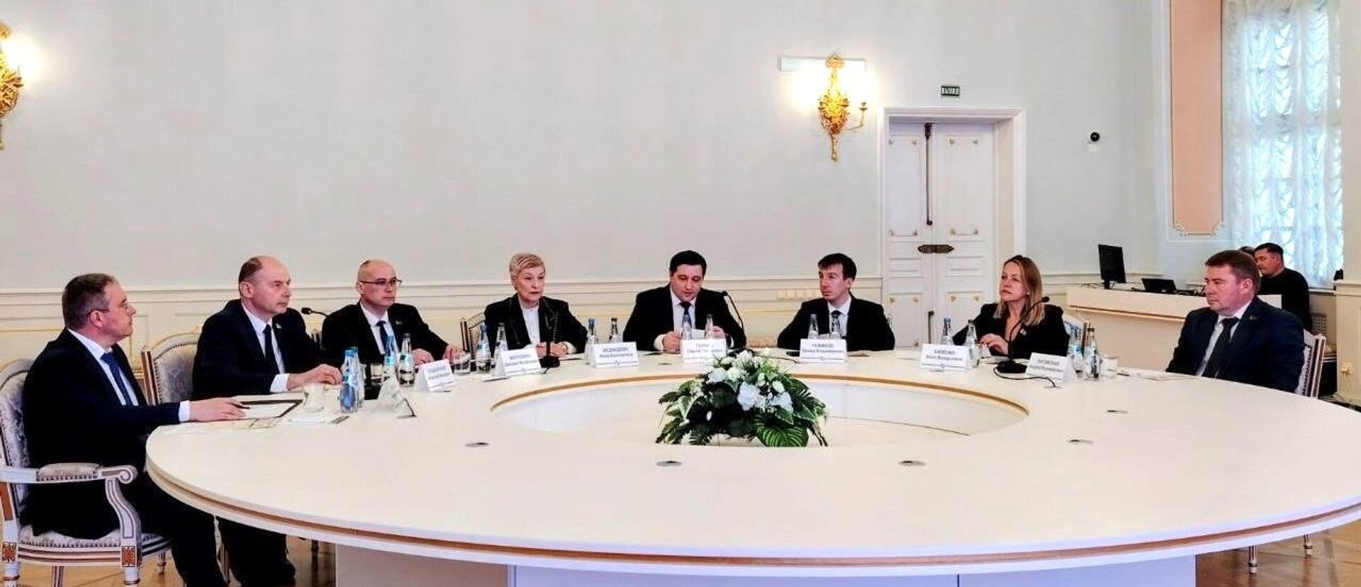 Заседание Статсовета Национального статкомитета Беларуси и Федеральной службы госстатистики в Несвиже - Sputnik Беларусь, 1920, 28.05.2026