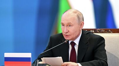 Пресс-конференция Владимира Путина в Астане