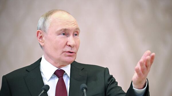Прэзідэнт РФ Уладзімір Пуцін - Sputnik Беларусь