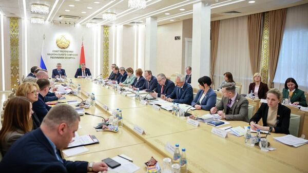 Совместное заседание оргкомитетов РФ и Беларуси по подготовке Форума регионов - Sputnik Беларусь