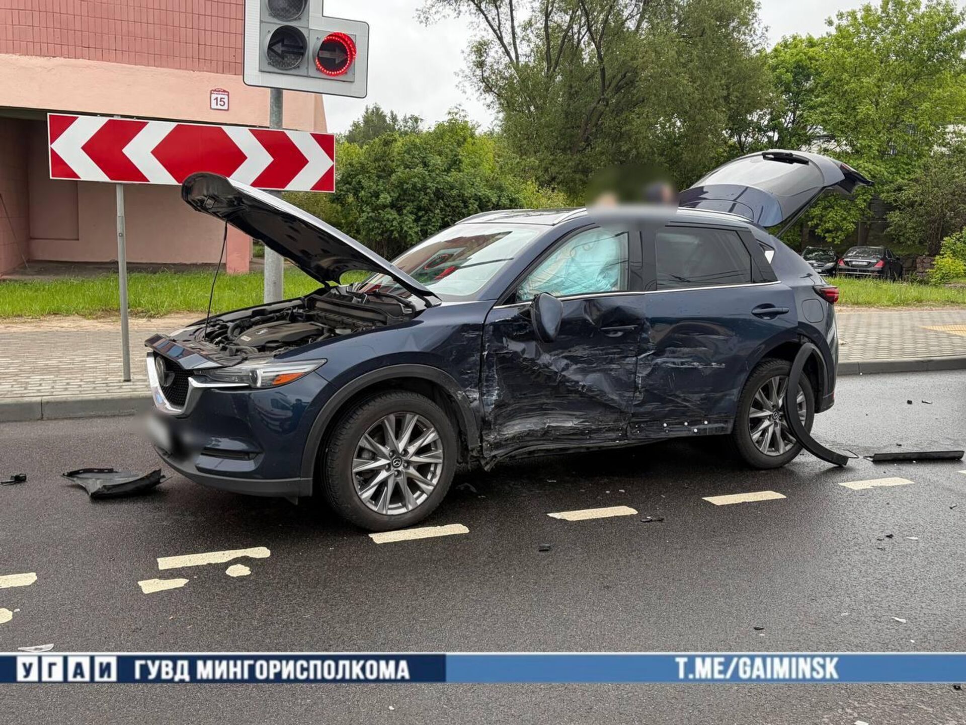 Автомобиль скорой помощи попал в ДТП в Минске - Sputnik Беларусь, 1920, 30.05.2026