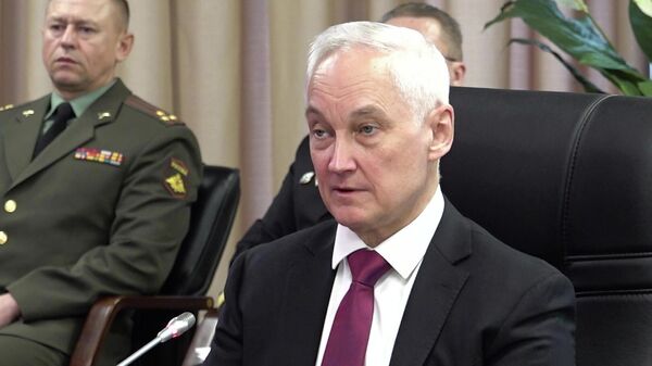 Міністр абароны РФ Андрэй Белавусаў - Sputnik Беларусь