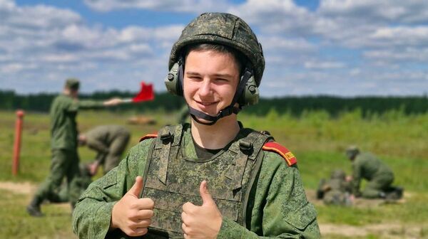 Белорусские кадеты и суворовцы проходят учебно-полевые сборы  - Sputnik Беларусь