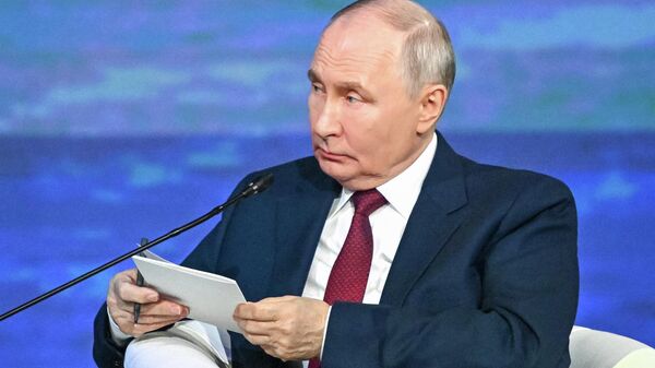 ПМЭФ-2026. Пленарное заседание - Sputnik Беларусь