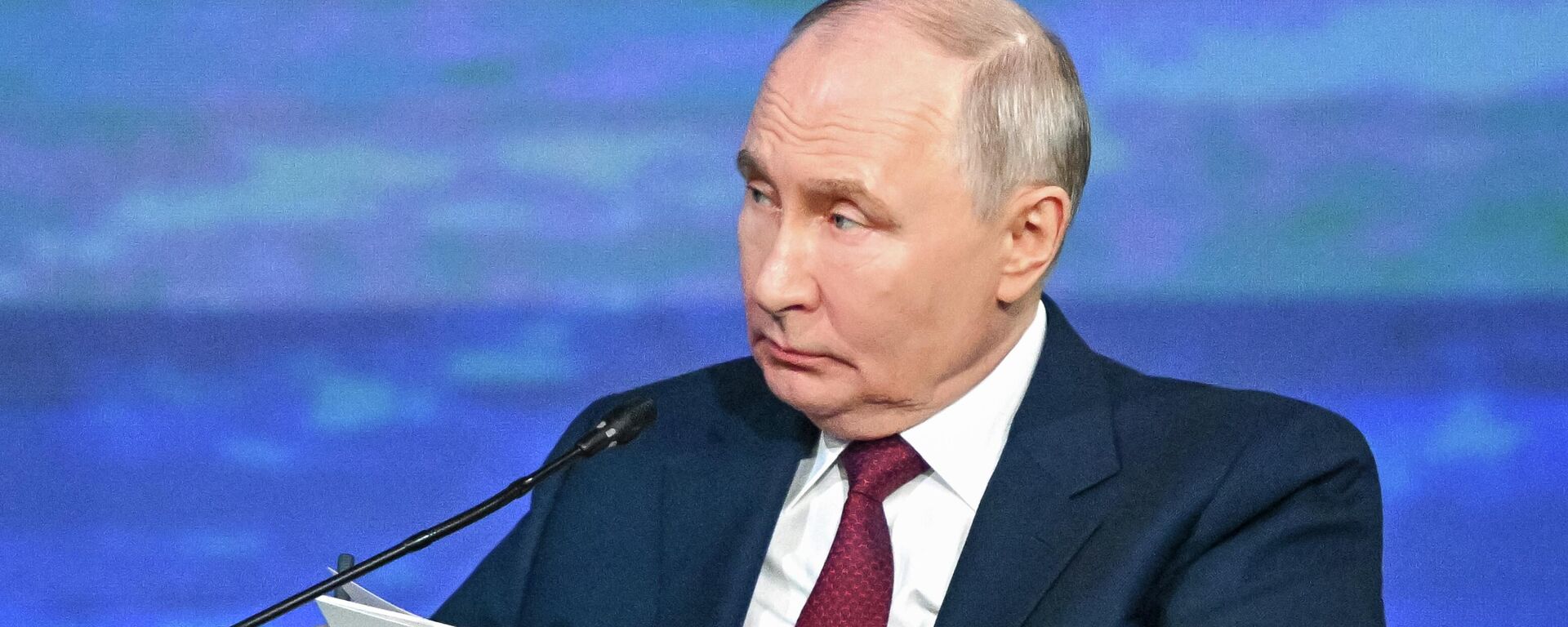 Прэзідэнт РФ Уладзімір Пуцін на ПМЭФ-2026 - Sputnik Беларусь, 1920, 05.06.2026