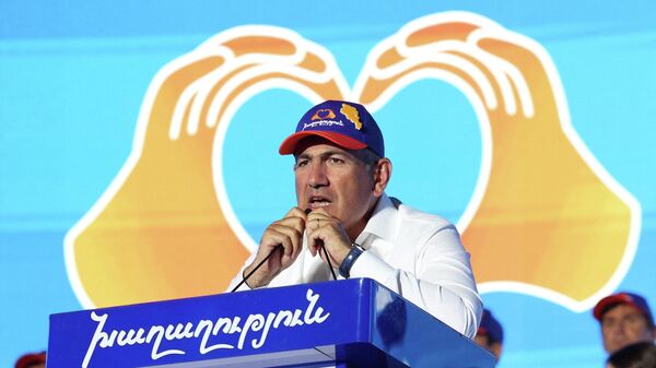 Прэм’ер-міністр Арменіі Нікол Пашынян - Sputnik Беларусь