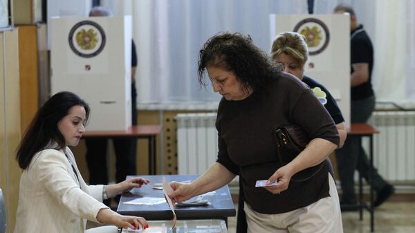 Парламентские выборы в Армении - Sputnik Беларусь