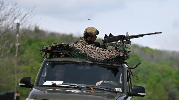 Боевая подготовка мобильных огневых групп группировки войск Запад в зоне СВО - Sputnik Беларусь