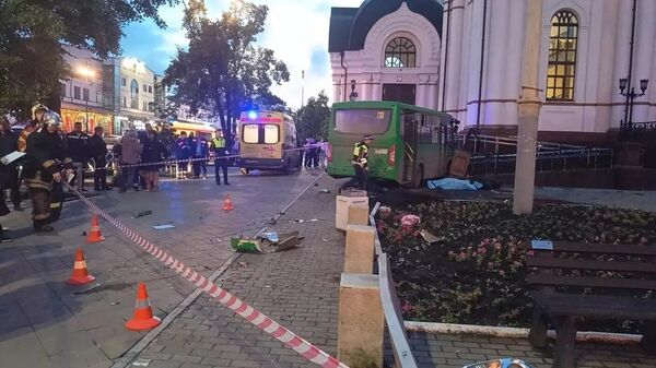 ДТП с автобусом в Екатеринбурге - Sputnik Беларусь