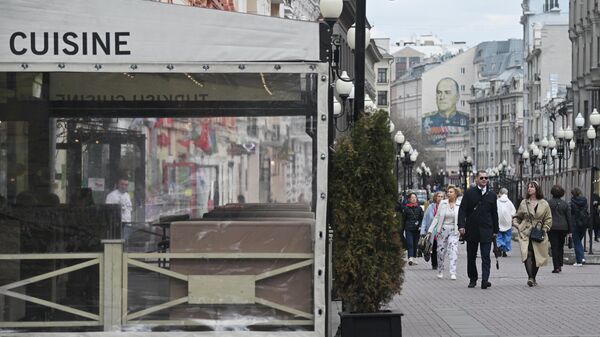 Улица Старый Арбат в Москве - Sputnik Беларусь