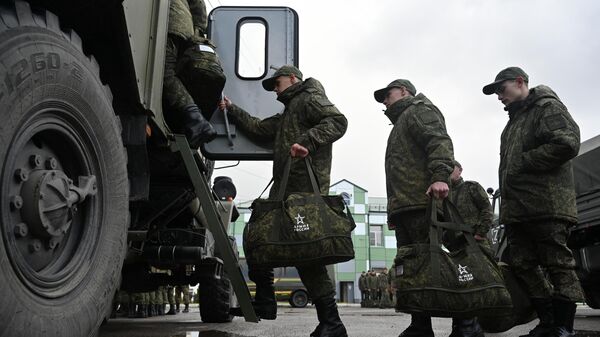 Отправка призывников в воинские части РФ - Sputnik Беларусь