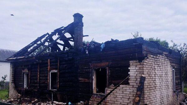 Пожар в Наровле - Sputnik Беларусь