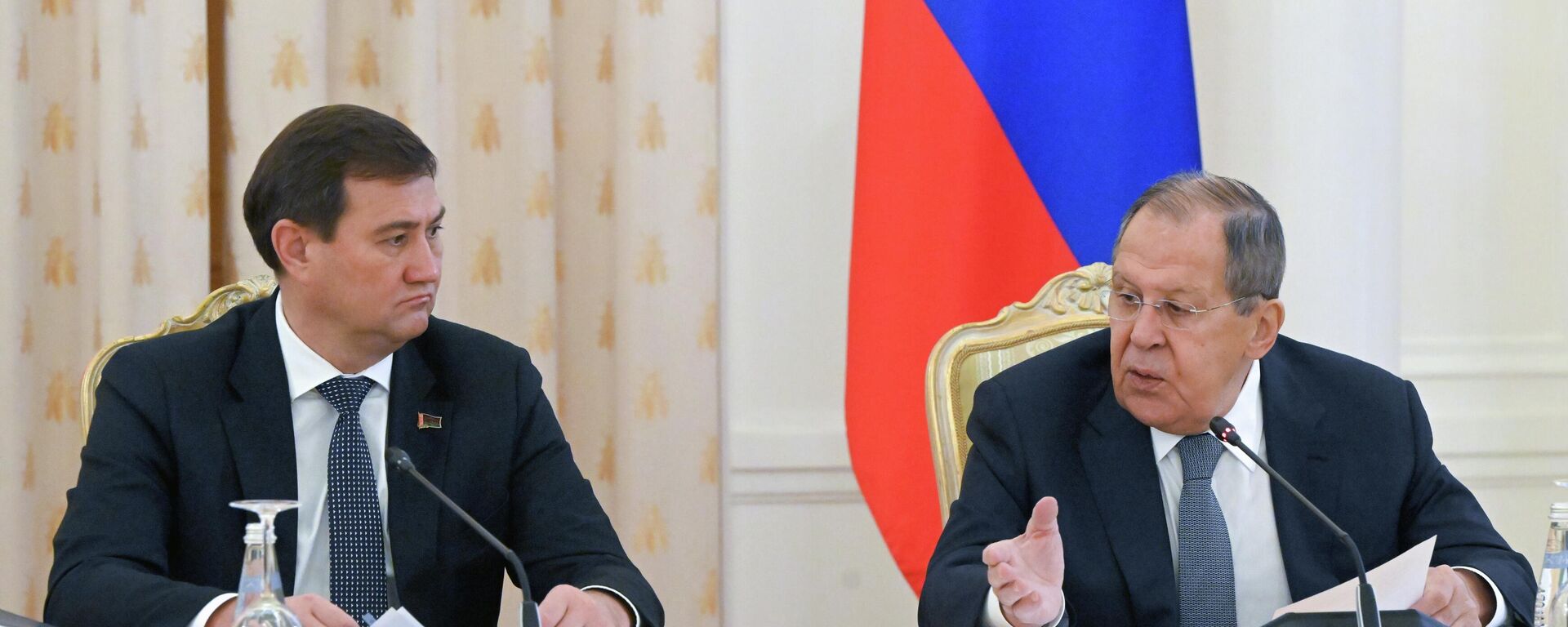 Прэс-канферэнцыя па выніках перагавораў Лаўрова з Рыжанковым – трансляцыя - Sputnik Беларусь, 1920, 15.06.2026