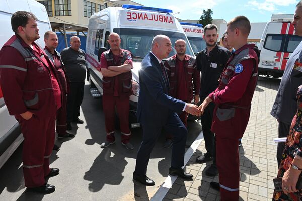 Пострадавшие от атаки ВСУ в Брянской области вернулись в Беларусь (фото) - Sputnik Беларусь
