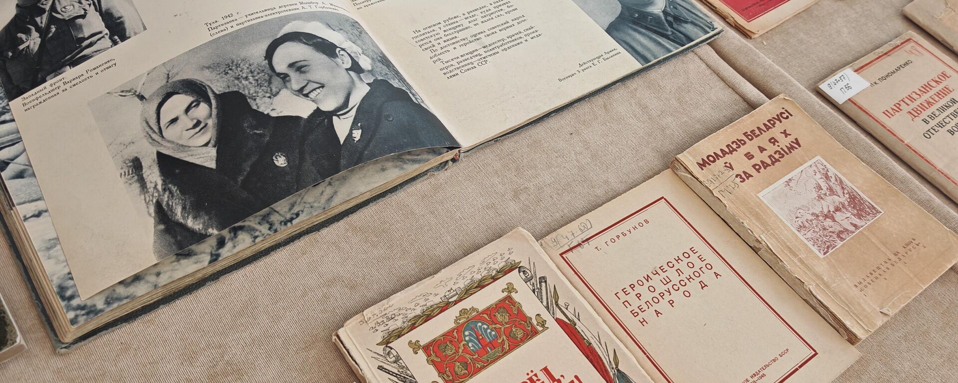 Кнігі з акопаў Вялікай Айчыннай паказала Прэзідэнцкая бібліятэка - Sputnik Беларусь, 1920, 19.06.2026