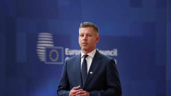Премьер-министр Венгрии Петер Мадьяр - Sputnik Беларусь