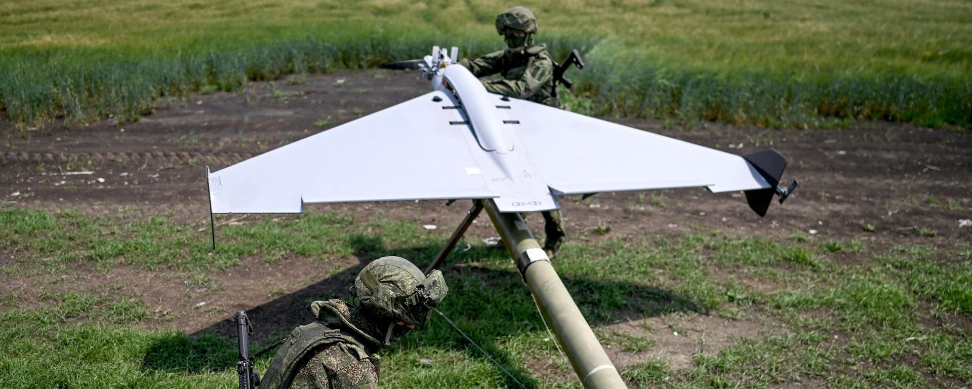 Боевая работа расчета БПЛА - Sputnik Беларусь, 1920, 15.07.2026