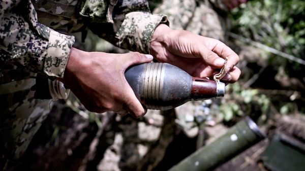 Боевая подготовка минометных расчетов группировки войск Центр на днепропетровском направление СВО - Sputnik Беларусь