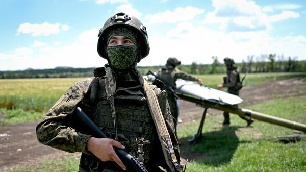 Боевая работа расчета БПЛА БМ-70 группировки войск Центр на Добропольском направлении СВО - Sputnik Беларусь