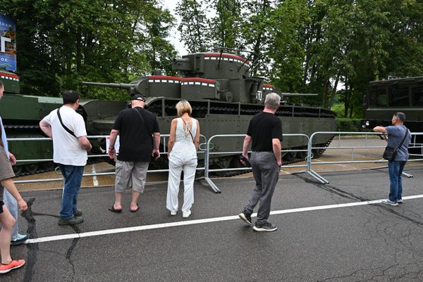 Выставка военной техники в центре Минска - Sputnik Беларусь