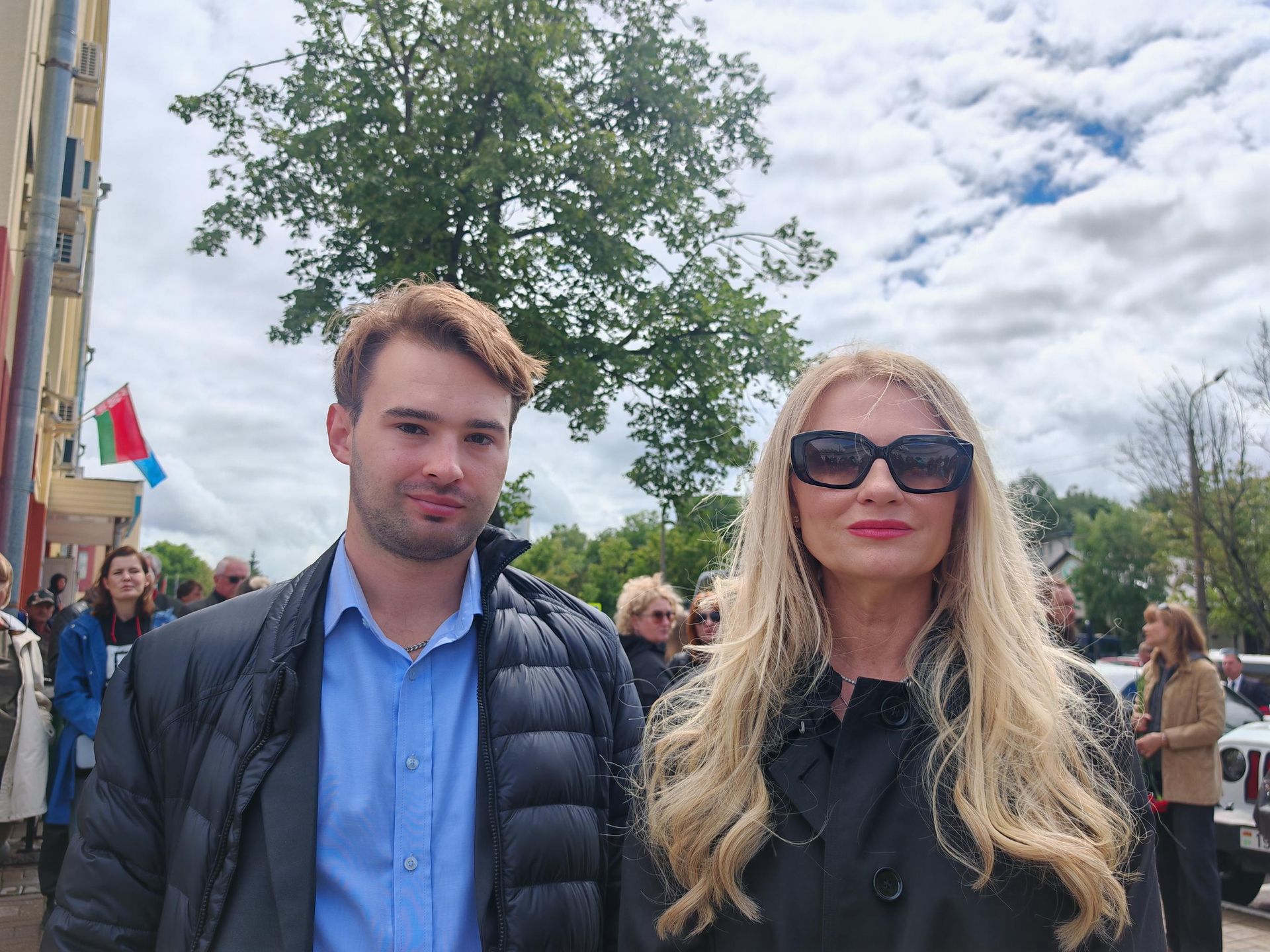 Дочь Мисевича Каролина Риа с сыном
