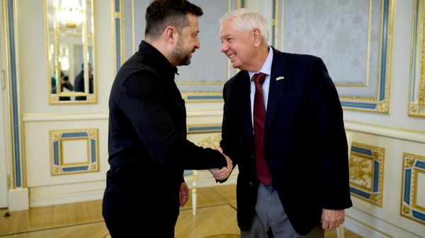 Владимир Зеленский и Линдси Грэм - Sputnik Беларусь