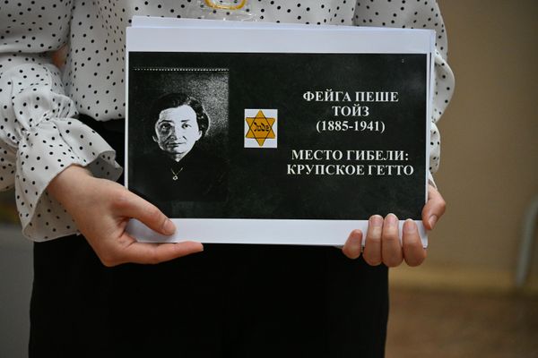 Фотографии погибших евреев в годы войны