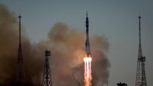 Запуск ракеты Союз-2-1а с космодрома Байконур - Sputnik Беларусь