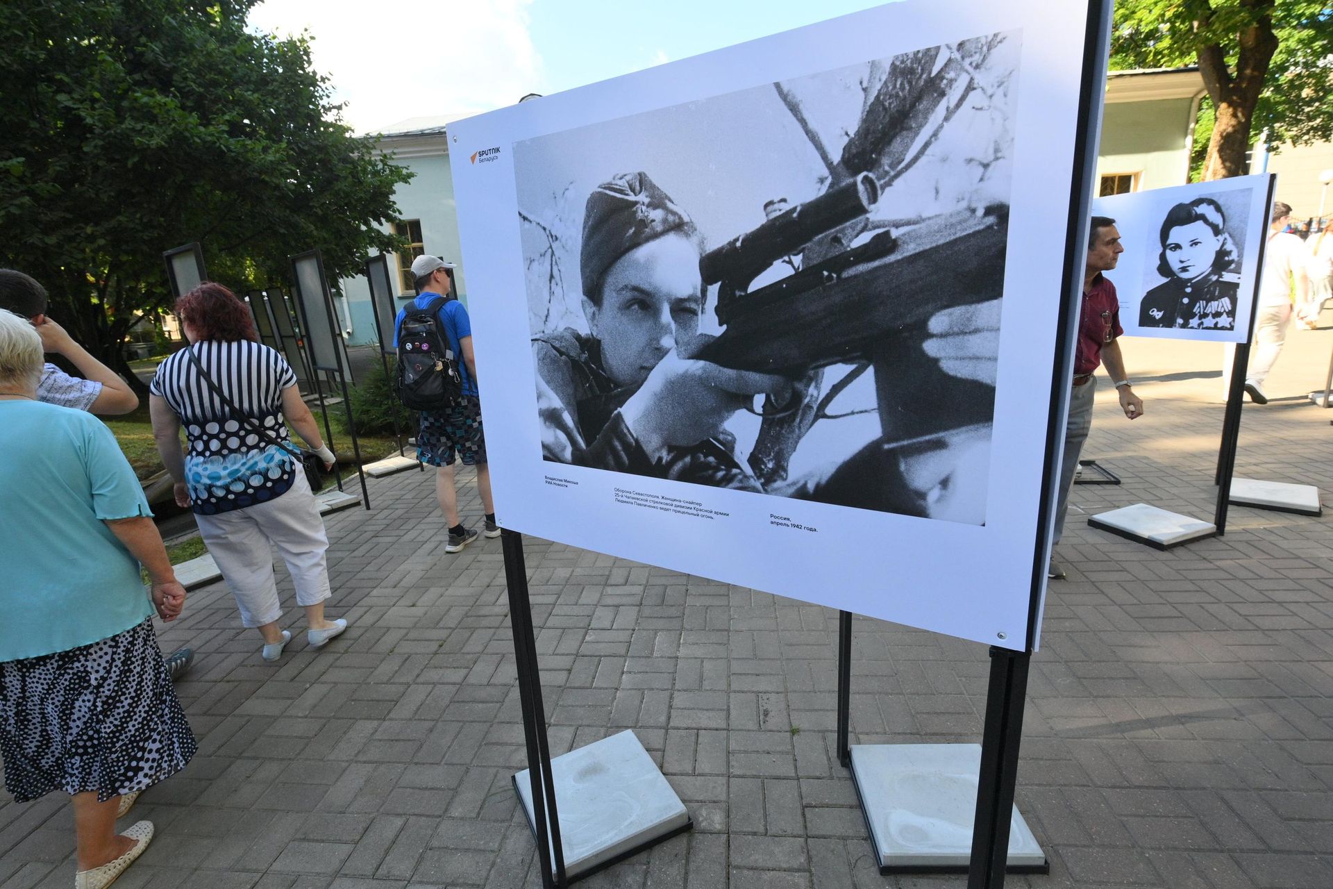 Фотовыставка агентства Sputnik Беларусь Женские лица войны