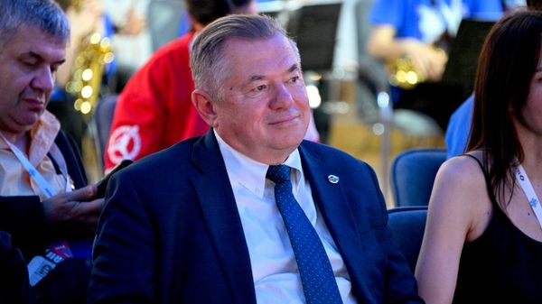Дзяржаўны сакратар Саюзнай дзяржавы Сяргей Глазьеў на Славянскім базары ў Віцебску - Sputnik Беларусь
