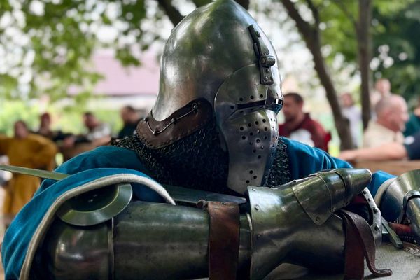 Реконструкция рыцарского турнира в Борисове Реконструкция рыцарского турнира в Борисове - Sputnik Беларусь