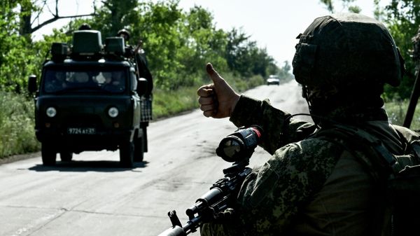 Боевое дежурство МОГ группировки войск Центр на Добропольском направлении СВО - Sputnik Беларусь