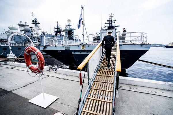 Российские корветы обладают скромными габаритами, но при этом насыщены мощным вооружением. На фото корвет Тихоокеанского флота "Совершенный". - Sputnik Беларусь