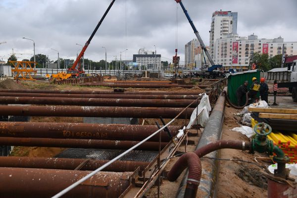 По завершении строительства участка открытого способа кольцо на площади Бангалор станет шире