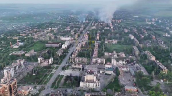 Константиновка (скриншот видео с дрона) - Sputnik Беларусь